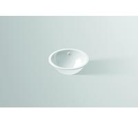 Alape Vasque encastrée K400 2001000000 ø 400mm, intérieur et extérieur vitrifiés, blanc