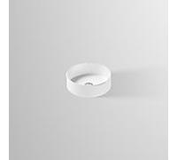 Vasque à encastrer Alape Ub. KE375 3224504000 Ø 36,9 cm, blanche, sans trou de robinetterie ni trop-plein, HPL