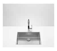 vasque à encastrer Dornbracht 38551003-85 550 x 400 x 175 mm, en saillie ou à fleur, Inox poli