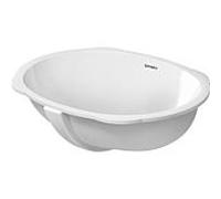 Vasque à encastrer Duravit Design Classics Universal Santosa 0466510000 installation par le bas, 51 x 37,5 cm, Weiß Hochglanz