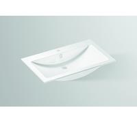 Vasque à encastrer EB.R800H, rectangulaire L : 800mm H : 120mm P : 500mm, 2204200000,blanc