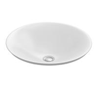 Jacob Delafon - Vasque Carillon ronde 45cm - Blanc - Forme douce contemporaine - Entretien rapide avec pentes douces - E96118-0
