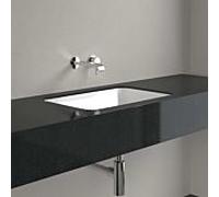 Vasque à encastrer Villeroy et Boch Architectura 5A7760R1 570 x 370 x 175 mm, blanc Alpin CeramicPlus, avec trop-plein, extérieur non émaillé