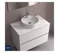Vasque à poser BICA solid surface Blanc Mat - SALGAR 97647