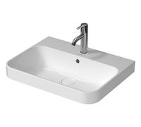 Vasque à Poser Duravit Happy D.2 Plus Rectangulaire 460 mm White/Anthracite Matt 23606061001