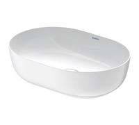 Vasque à Poser Duravit Luv, meulé 500x140mm Blanc mat soyeux/Blanc