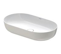 Vasque à Poser Duravit Luv, meulé 700x140mm Gris mat soyeux/Blanc