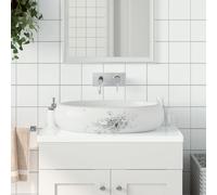 Opzetwasbak ovaal 59x40x15 cm keramiek wit155110