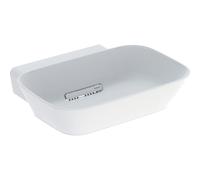 Vasque à poser Geberit ONE coupelle sortie horiz 50cm STR STP Blanc mat - GEBERIT 505.052.00.1