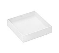 Vasque à poser Hansgrohe Xuniva Evo E 60324700 400 x 400 mm, sans perçage pour robinetterie ni trop-plein, blanc mat