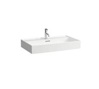 Vasque à Poser Laufen KARTELL 3 trous, trop-plein 460x145x800mm Blanc