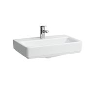 Vasque à Poser Laufen PRO S Compact 1 trou, trop-plein 380x175x550mm Blanc Clean Coat