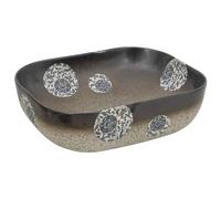 Vasque à Poser, Lavabo à Poser en Céramique Lave Main Salle de Bain multicolore rectangulaire céramique