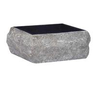 Vasque à Poser, Lavabo à Poser en Marbre Lave Main Salle de Bain Noir 30x30x13 cm Marbre