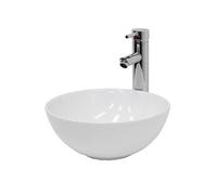 Vasque à Poser Lavabo Salle de Bain - 320 x 320 x 135 mm - en Céramique -