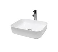Vasque à Poser Lavabo Salle de Bain - Rectangulaire - 505 x 395 x 135 mm - en