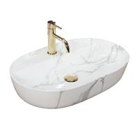 Vasque à poser REA Aura 61 Marmo Shiny 41x61cm