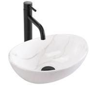 Vasque À Poser Rea Sofia Mini Cloudy Lavabo Gris