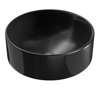 Vasque à poser ronde - JACOB DELAFON - Vox - 42 x 42 cm - Céramique - Durable - Finition noir brillant