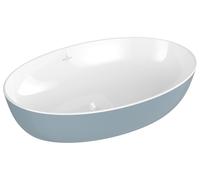 Vasque à poser Villeroy & Boch Artis, ovale, sans trop-plein, 610x410mm, 419861BCS6, Couleur: Frozen
