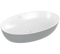 Vasque à poser Villeroy & Boch Artis, ovale, sans trop-plein, 610x410mm, 419861BCT7, Couleur: Linge de maison français