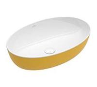 Vasque à poser Villeroy und Boch Artis 419861BCW9 61x41cm, sans trou pour robinetterie, sans trop-plein, Indian Summer