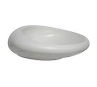Vasque à poser VitrA Istanbul 4280B403-0016 blanc VC, 60 x 54,5 cm, sans trou de robinetterie ni trop-plein.