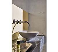 Vasque Alape Terra 3900000084 Ø 300 mm, 118 mm, fond en gravier, sans trou de robinetterie ni trop-plein