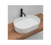 Vasque Ceramique Ciotola Ovale Blanc Brillant - CRISTINA ONDYNA CI783001