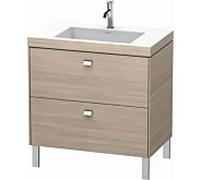 vasque Duravit Brioso c-bonded avec sous-structure BR4701O1031, 80x48, Pine Silver / chrome, 2000 .