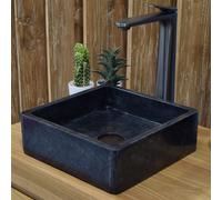Vasque en marbre noir kalio mini