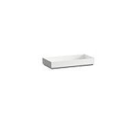 LAUFEN METAPHOR Cuvette de lavabo, rectangulaire, sans trou pour robinet, sans trop-plein, 750x375x115mm, H512ME70001121, Couleur: Blanc brillant