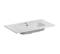Vasque meuble - GENERIQUE - GO 90 - 91 x 46 cm - Céramique - Blanc