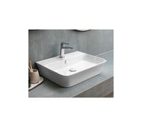 Vasque rectangulaire à poser APALLA 48,5x41x12,5 cm en céramique