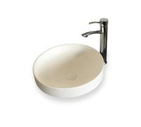 Vasque semi-encastrée 40 cm en Solid surface - Lucia