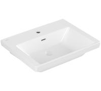 Villeroy und Boch Subway 3. 1930 vasque pour meuble-lavabo 4A7060RW 60x47cm, avec 2000 / avec trop-plein, blanc pierre C-plus