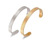 VASSAGO Bracelet Ayatul Kursi pour femme et homme musulman Coran Allah Ouvrable Calligraphie arabe Bracelet manchette Islam Aïd Bijoux cadeaux