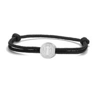 VASSAGO Bracelet Corde Médaillon de Saint Benoît pour Femmes | Médaillon double face croix exorcisme bracelet corde, amulette de protection catholique, bijoux religieux cadeaux
