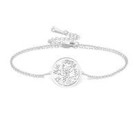 VASSAGO Bracelet du pentagramme du tétragramme Sacré Hébreu Nom de Dieu YHVH sorcellerie Païenne Amulette Bracelet Réglable Tressé Chaîne Bijoux pour Femmes Hommes