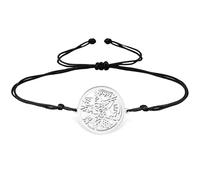 VASSAGO Bracelet du pentagramme du tétragramme Sacré Hébreu Nom de Dieu YHVH sorcellerie Païenne Amulette Bracelet Réglable Tressé Chaîne Bijoux pour Femmes Hommes