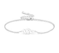 VASSAGO Bracelet note de musique pour homme et femme Fait à la main Corde tressée réglable Cadeau pour musicien amateur de musique et enseignant (Argenté 1)
