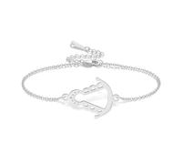 VASSAGO Bracelet Vierge Marie pour femmes Bracelet Virgen de Guadalupe en acier inoxydable Fait main Cordon tressé Cadeau religieux chrétien pour confirmation Baptême Première communion (argent)