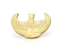 VASSAGO Broche Déesse Égyptienne Isis Épinglettes Déesse Ailée | Broches Déesse Ailée, Pin's de Revers, Badge, Amulette Égypte Antique et Grecque, Bijoux Mythologie Cadeaux