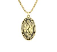 VASSAGO Collier Sigil de Lilith Double Face Acier Inoxydable | Pendentif Sigil de Lilith & Symbole de Déesse, Mythologie Païenne Sorcellerie Amulette Bijoux Cadeaux pour Femmes Hommes