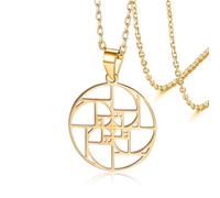 VASSAGO Fibonacci Collier séquence doré Collier géométrique spirale pour homme et femme Collier pendentif irrationnel mathématiques remise de diplôme Mathématiques Cadeau pour enseignant, Acier
