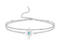 VASSAGO Sorcières noeud Bracelet en acier inoxydable noeud magique Bracelet en couches noeud celtique Bracelet à breloques pour les femmes Wiccan symbole bijoux