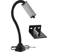 Vassbkkdy Projecteur LED Flexible à col de Cygne 110-220 V/24 V, Éclairage pour Machine étanche IP65 Projecteur Multifonction avec Accessoires, pour Tour et établi(Size:8W,Color:24v)