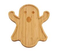 Vassoio Halloween A Tema Fantasma - Decorativo In Legno Creativo, Tagliere Artistico Da Servire Snack Dessert Antipasti, Accessorio Stagionale Elegante | Party Casa, Cucina Halloween, Tavola Fe