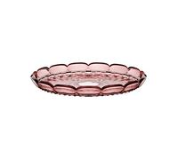 Guzzini – Grand plateau rond "Vanity" – Mauve – Bio-based SAN et Bio-based SMMA – TERRE