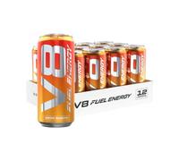 VAST V8 Fuel Energy (12x500ml) Boost orange - Énergie et endurance - Boissons énergétiques